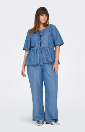 Only Carmakoma Charis Trousers Blue