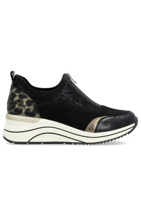 Remonte Leopard Print Trainers