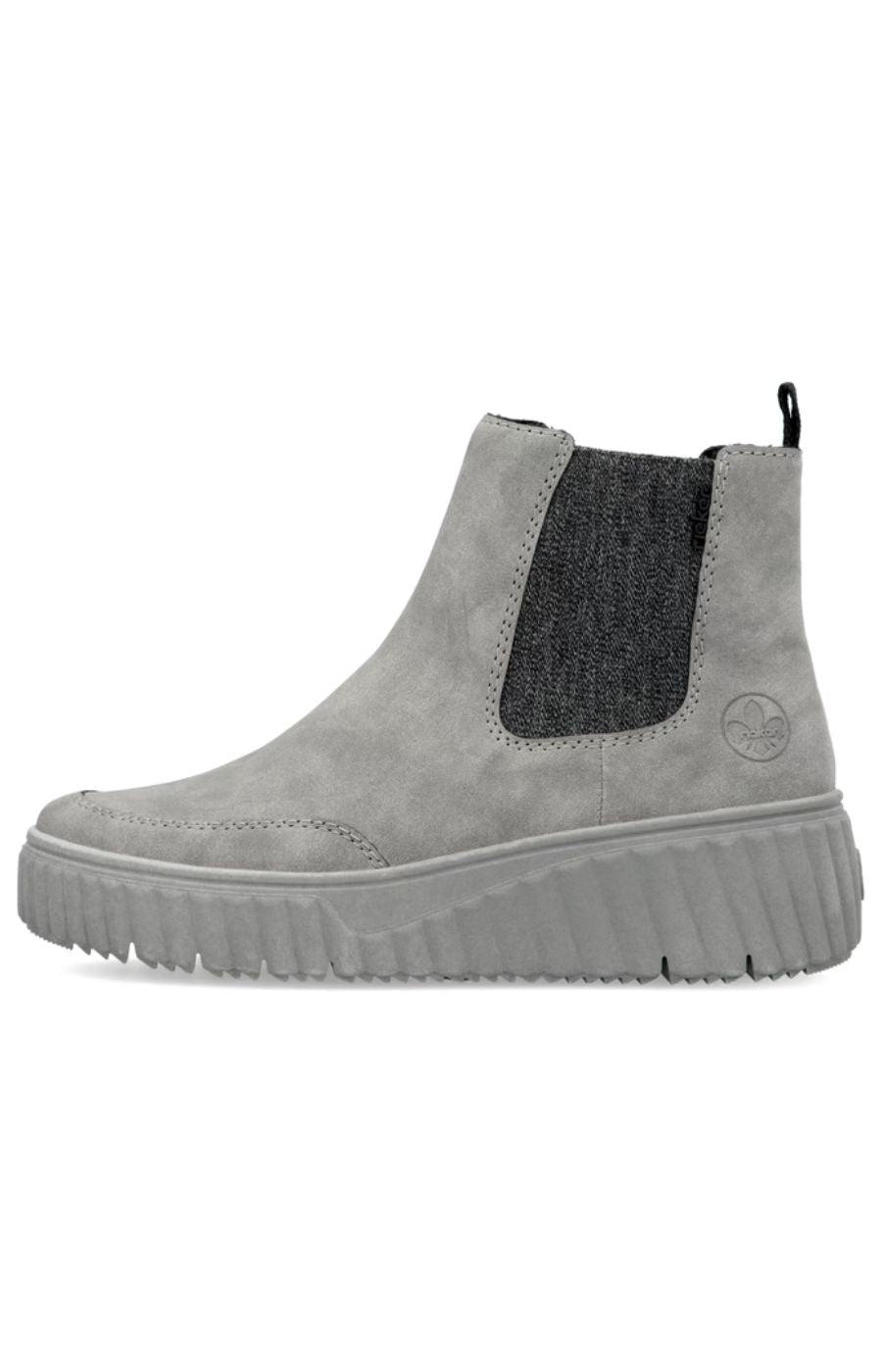 Rieker Chelsea Boot in Grey