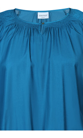 Zhenzi Legacy Blouse in Teal