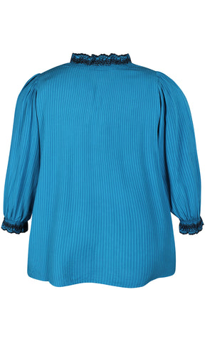 Zhenzi Caya Blouse in Teal