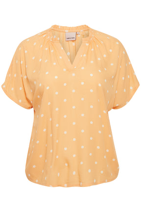 Simple Wish Kamma Blouse in Orange