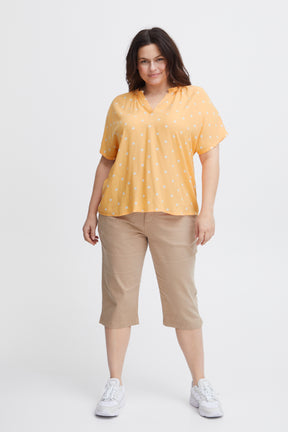 Simple Wish Kamma Blouse in Orange