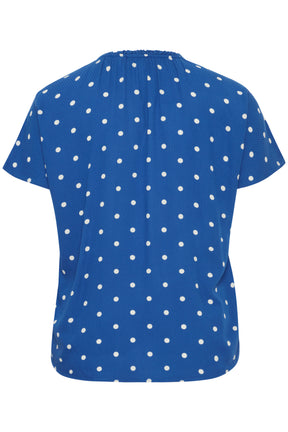 Simple Wish Kamma Blouse in Blue