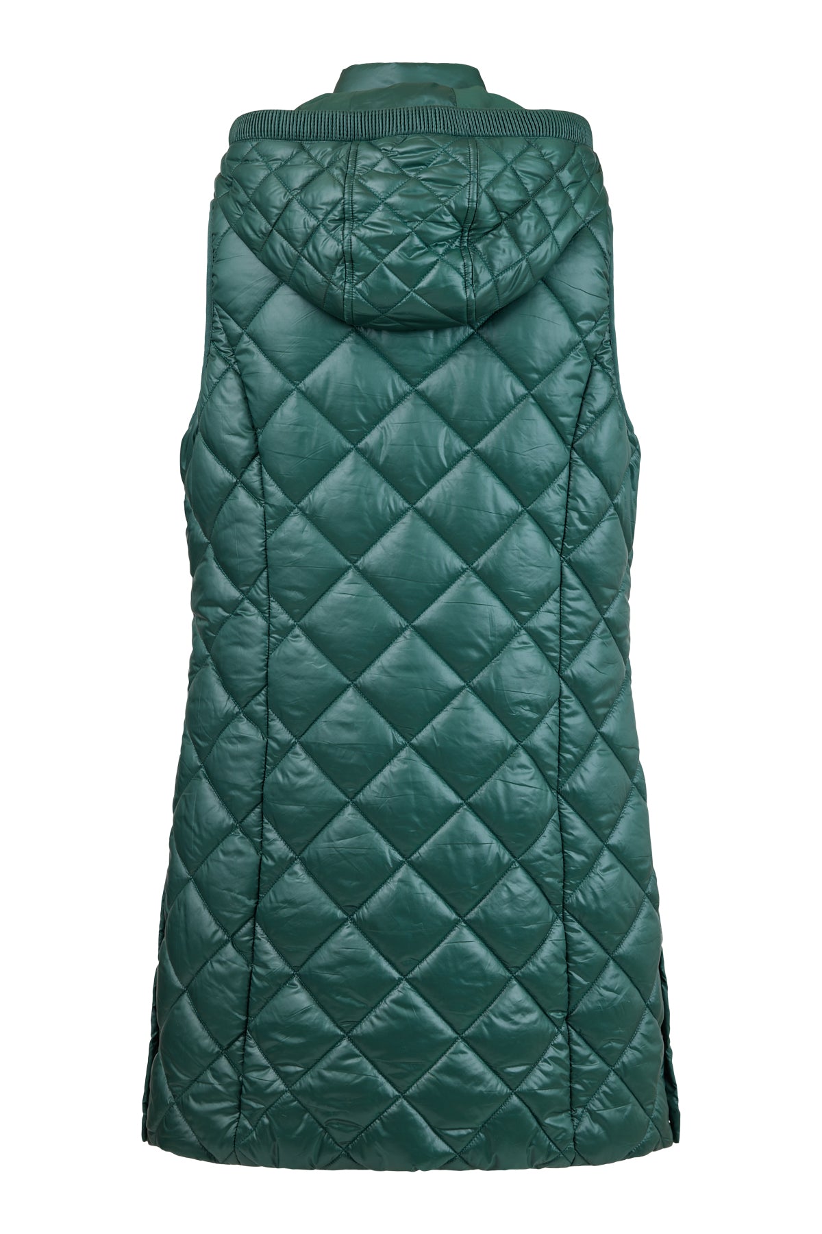 Normann Quilted Gilet in Green