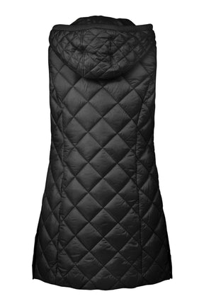 Normann Quilted Gilet in Black