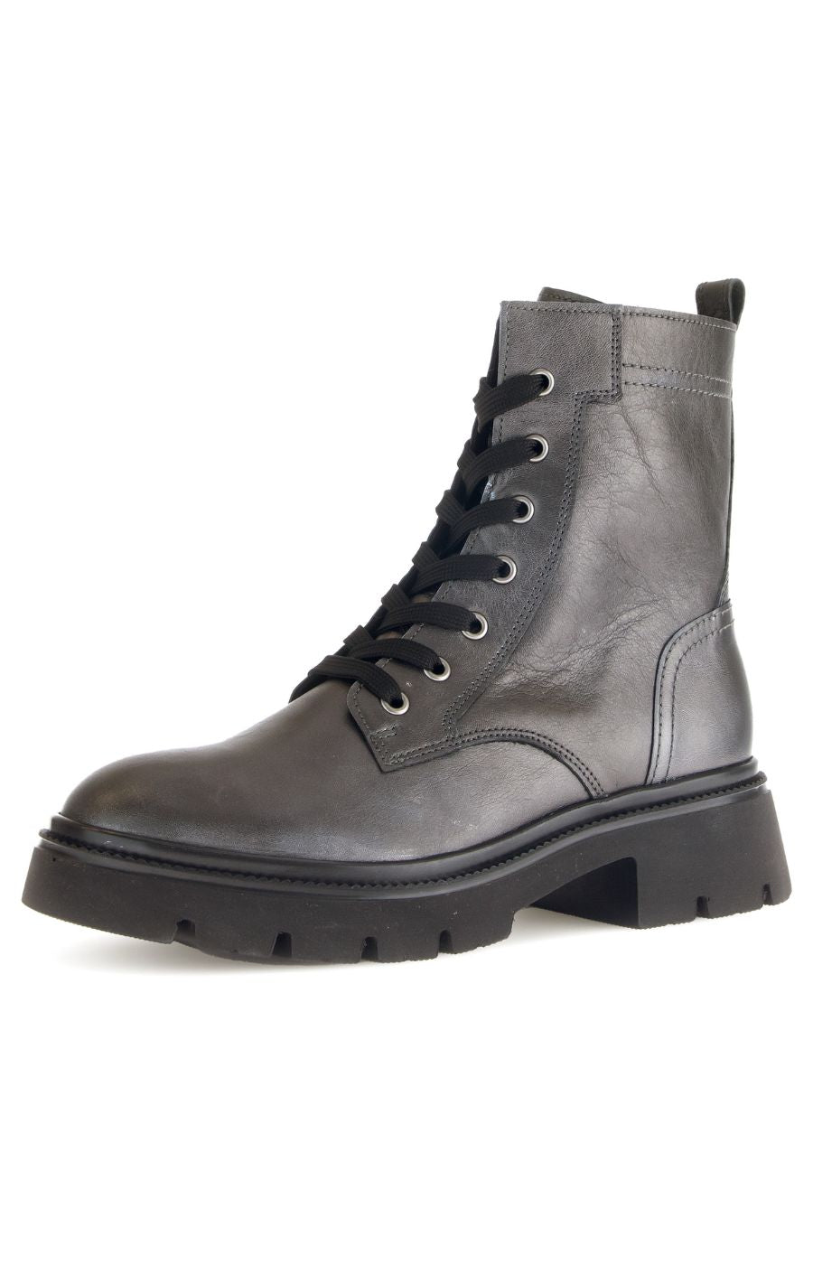 Gabor Biker Boot in Silver