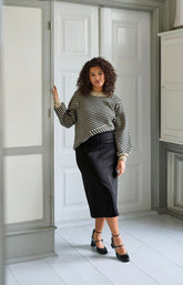 Kaffe Curve Jenna Skirt in Black