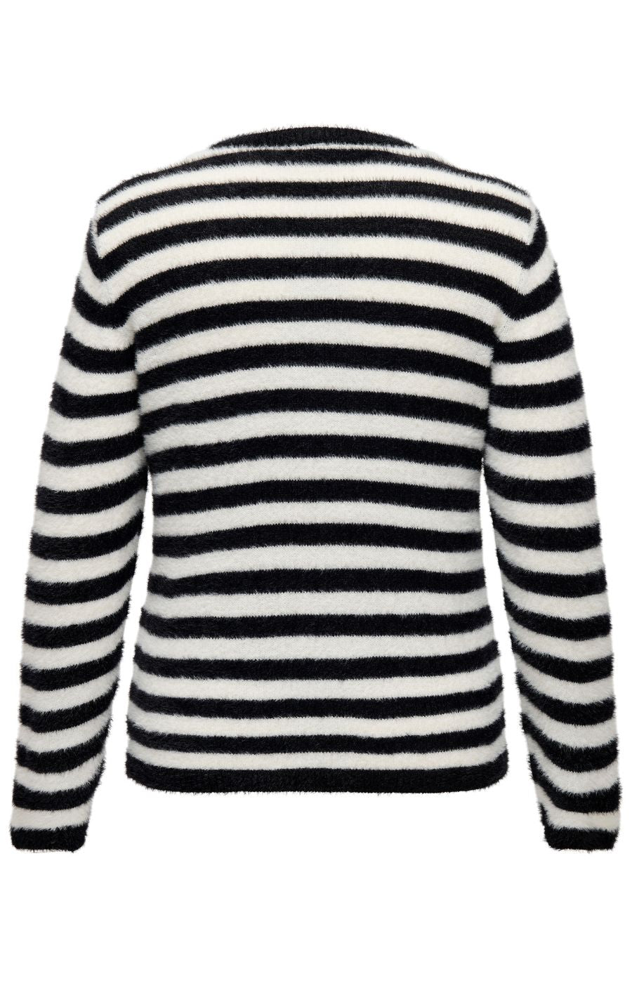 Only Carmakoma Cassa Cardigan in Black/White