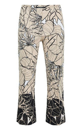 Robell Joella Printed Flare Pants