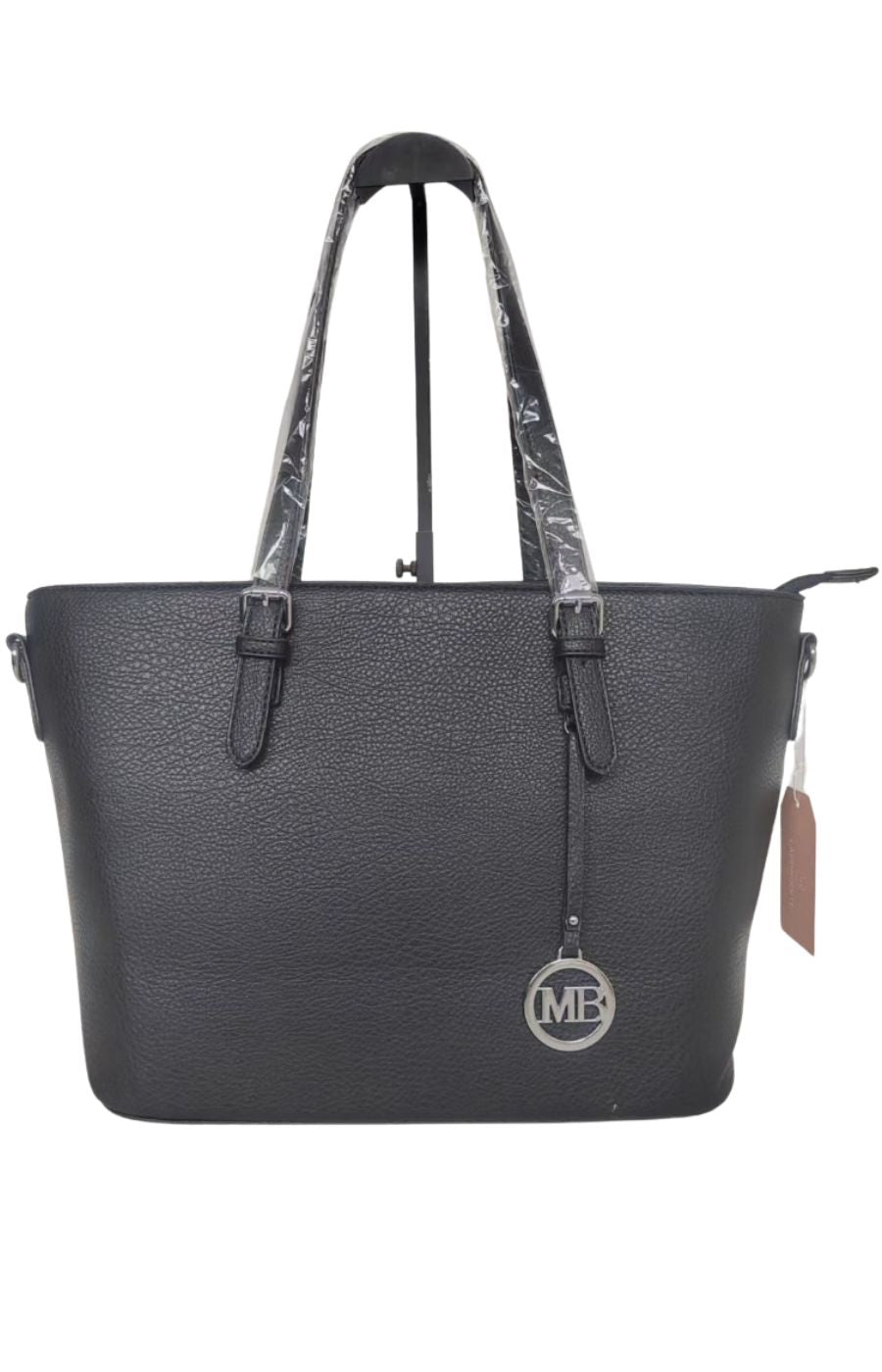 Olivia Large Tote Bag in Black