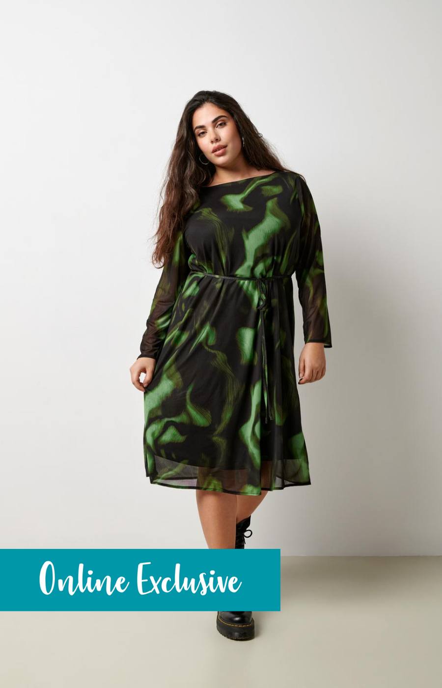 Only Carmakoma Forest Dress in Green