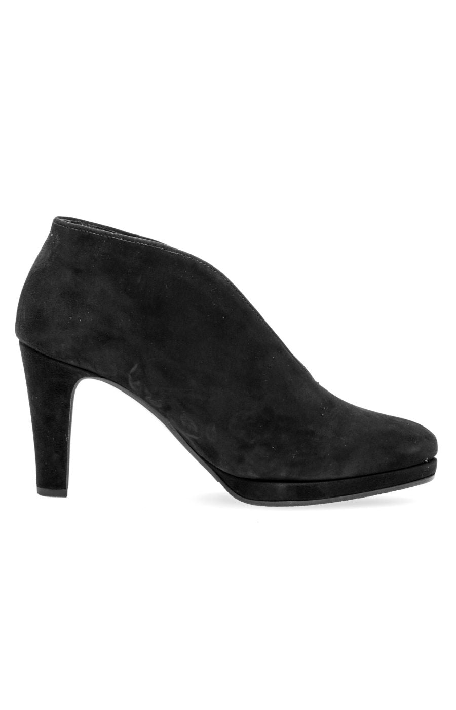 Gabor V Slit Suede Ankle Boots