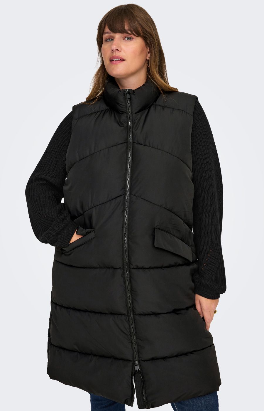 Only Carmakoma Matilde Gilet in Black