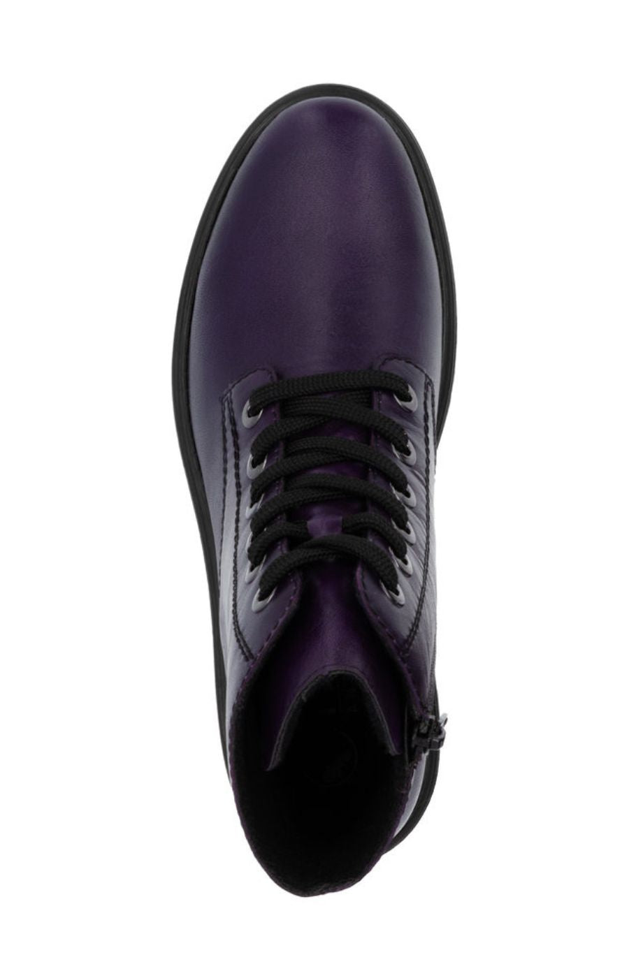 Rieker Purple Combat Boot