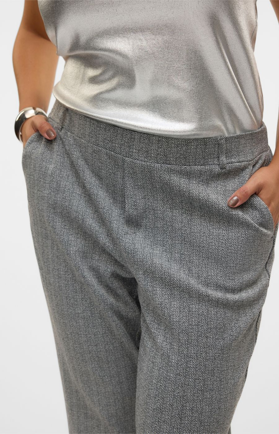 Vero Moda Curve Silva Tapered Trousers