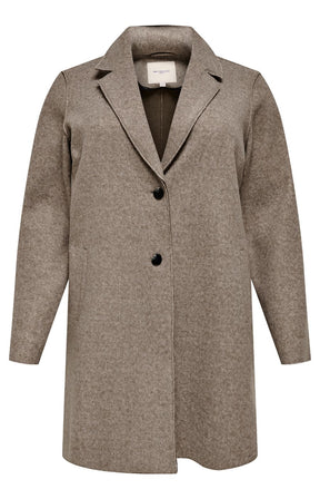 Only Carmakoma Carrie Coat in Taupe