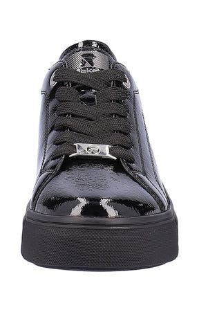 Rieker Low Top Sneaker in Black