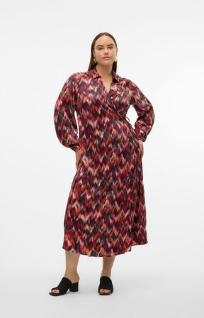 Vero Moda Curve Olympia Wrap Dress