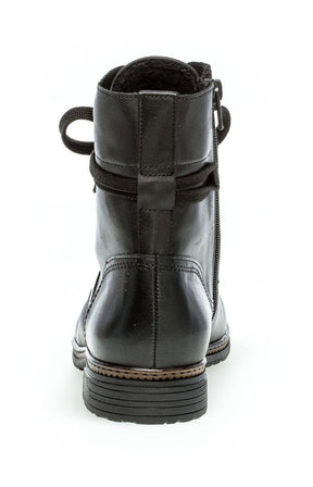 Gabor Lace-Up Boot in Black