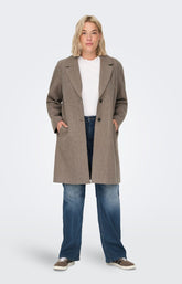 Only Carmakoma Carrie Coat in Taupe