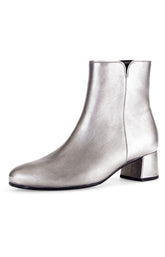 Gabor Silver Leather Boot