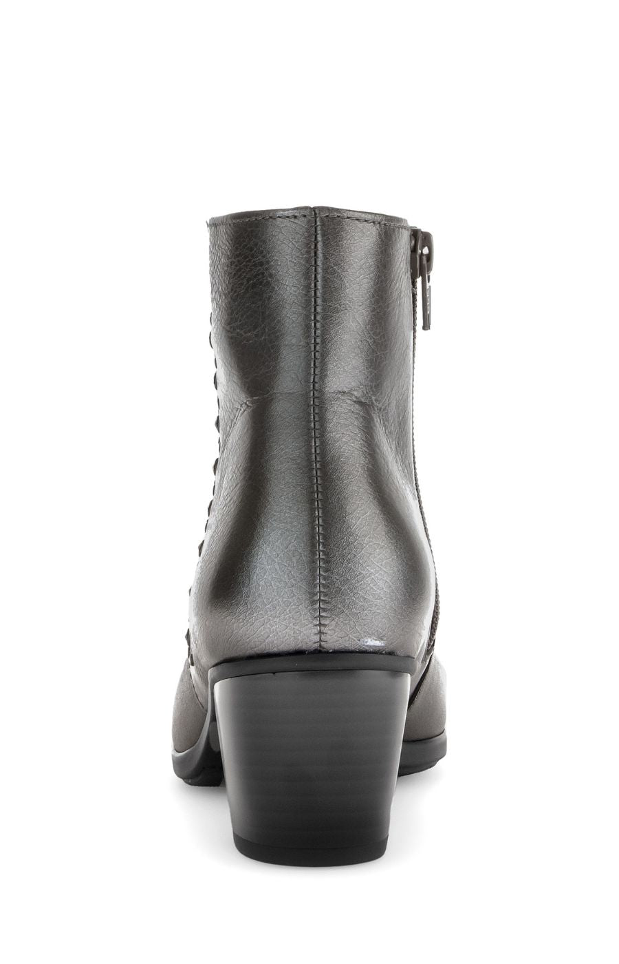 Gabor Dark Silver Ankle Boot