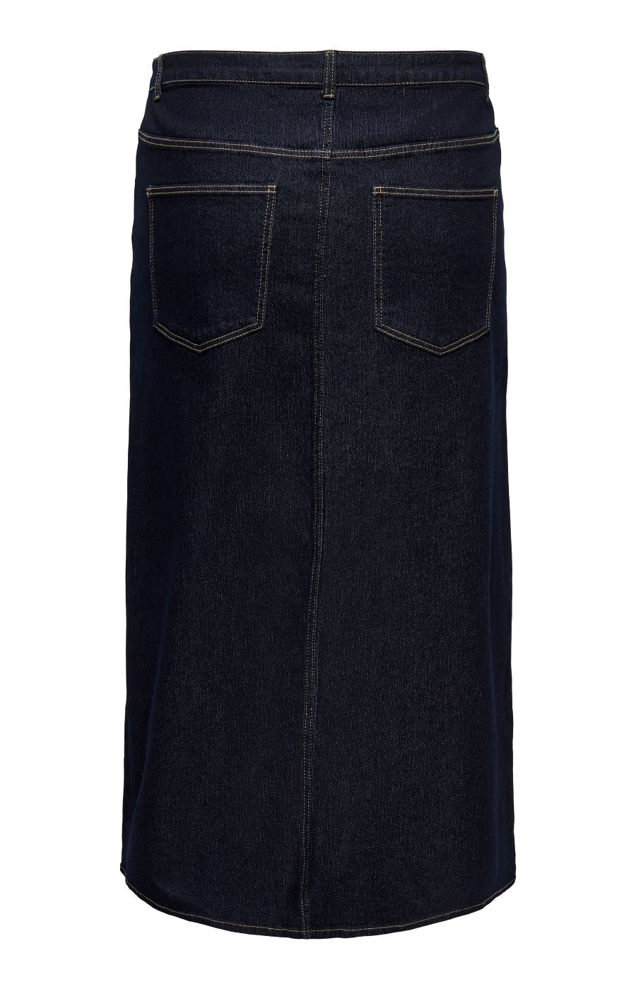 Only Carmakoma Vera Dark Denim Skirt