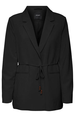 Vero Moda Curve Wave Blazer in Black