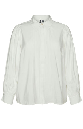 Vero Moda Curve Dayma Shirt in White