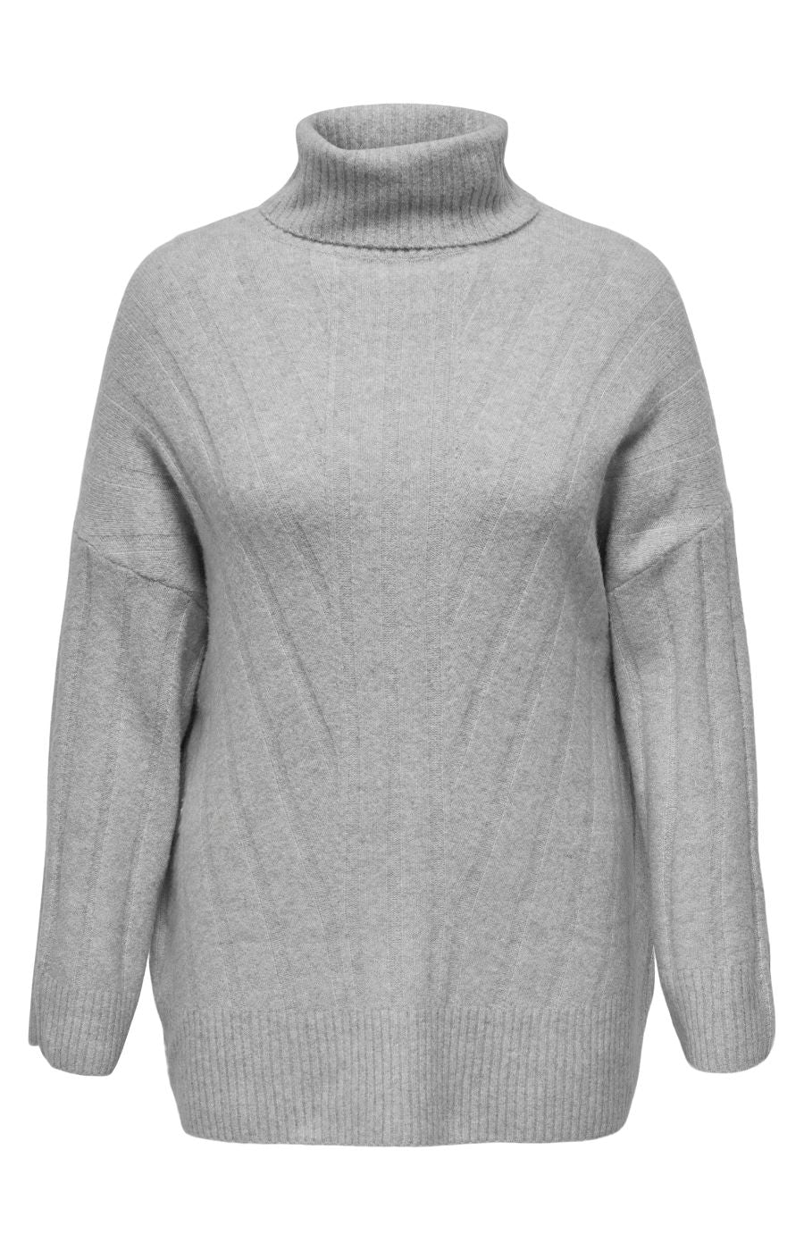 Only Carmakoma Jeanett Knit Jumper in Grey