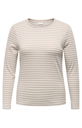 Only Carmakoma Lyon Top in Beige