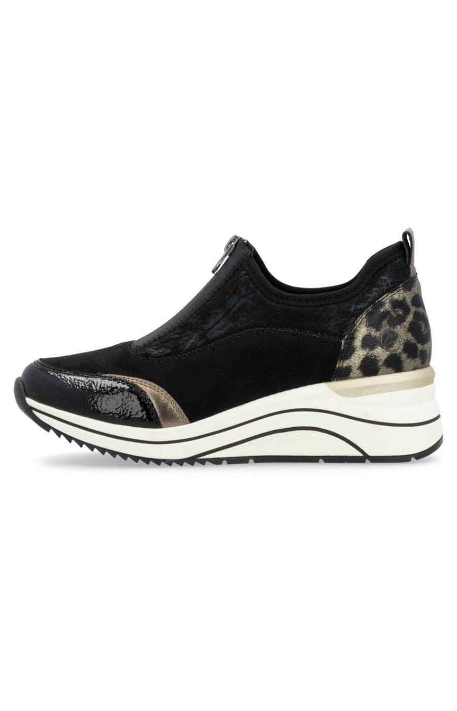 Remonte Leopard Print Trainers