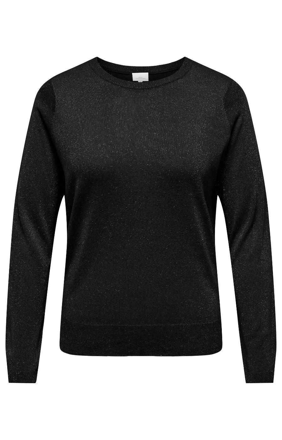 Only Carmakoma Mella Knit Top in Black