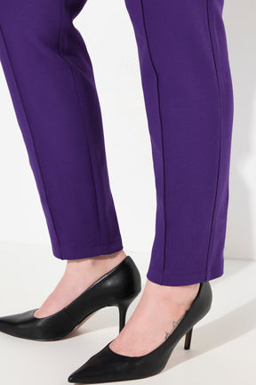 Ulla Popken Trousers in Purple