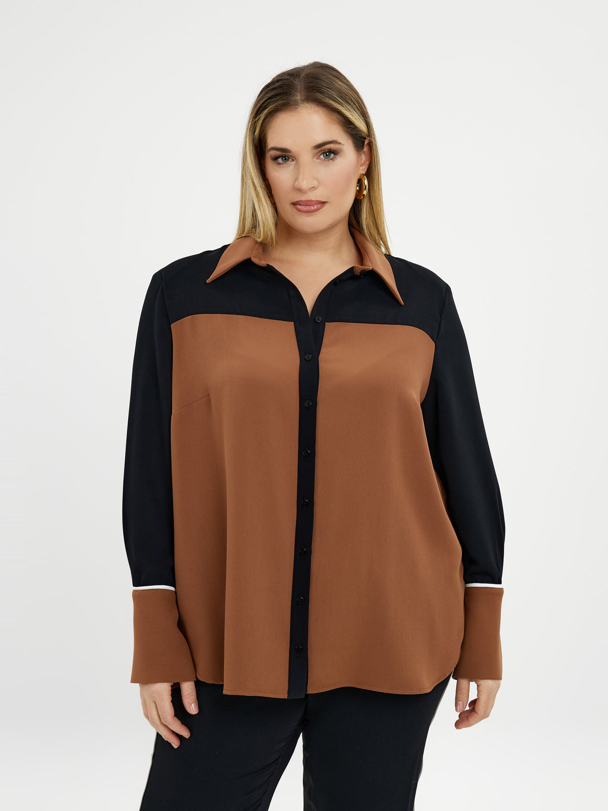 Mat Two Tone Shirt