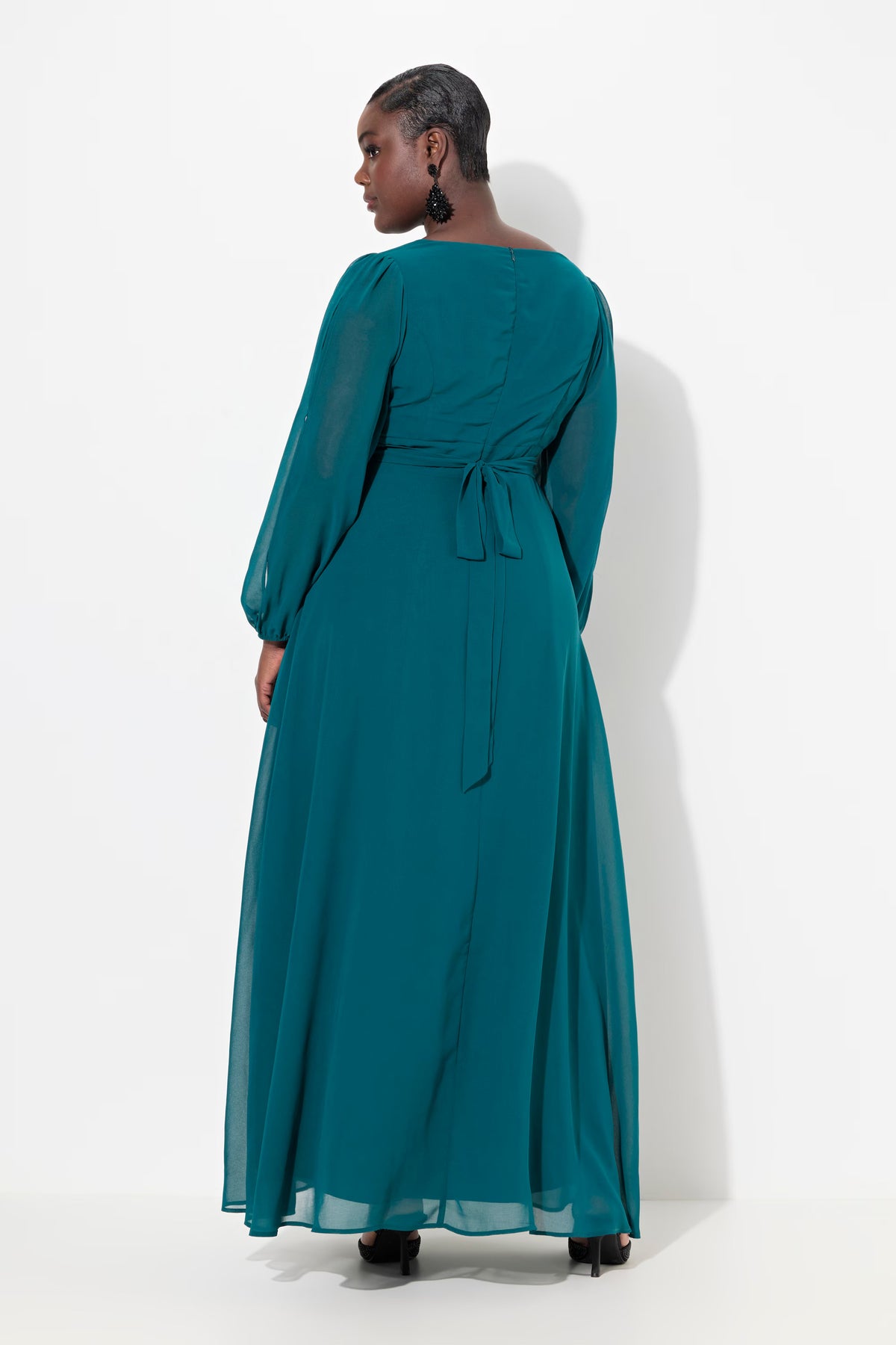 Ulla Popken Evening Dress in Green