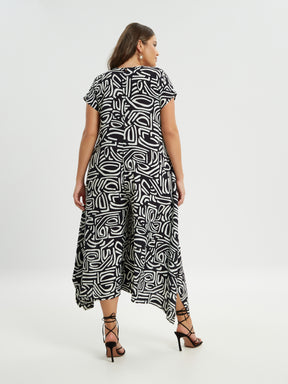 Mat Geo Print Jumpsuit