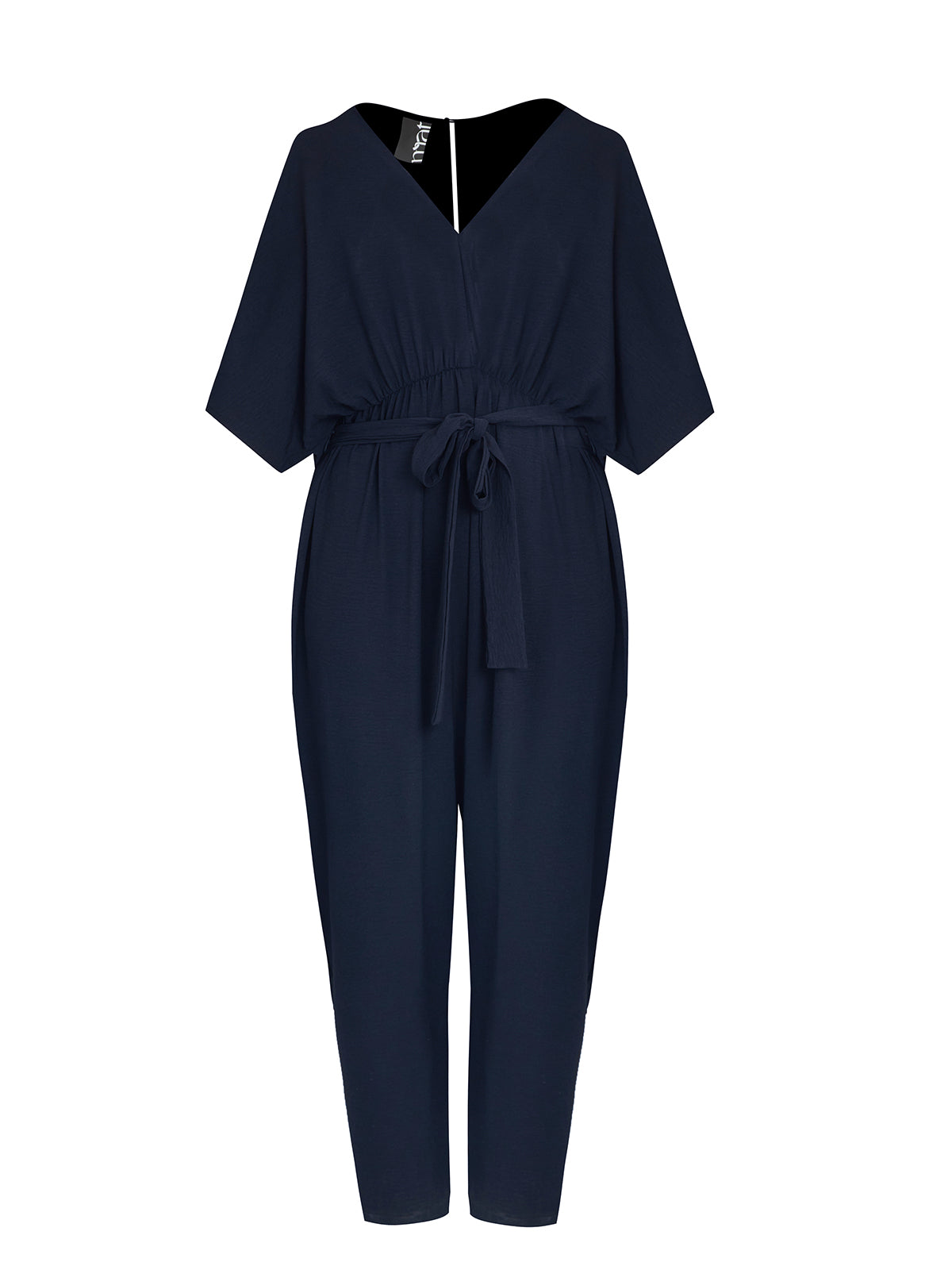 Mat Jumpsuit in Navy