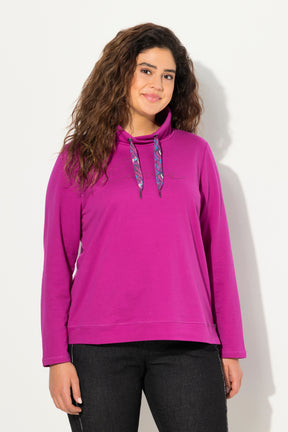 Ulla Popken Love Sweater in Pink