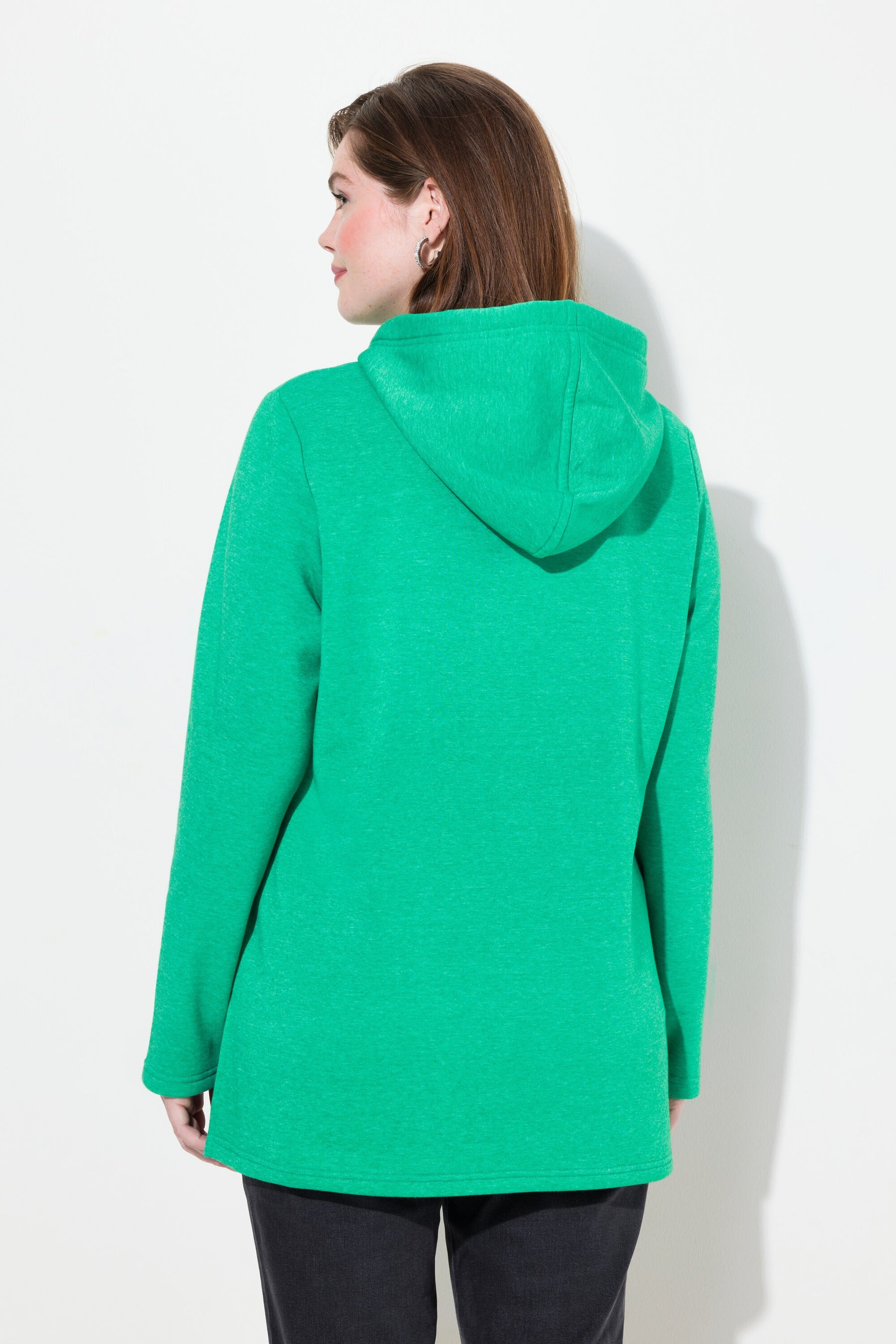 Ulla Popken Glowing Sweater in Green