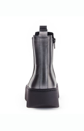 Gabor Chelsea Boot in Dark Silver