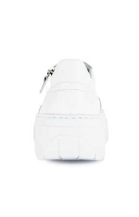 Gabor Zip Trainer in White