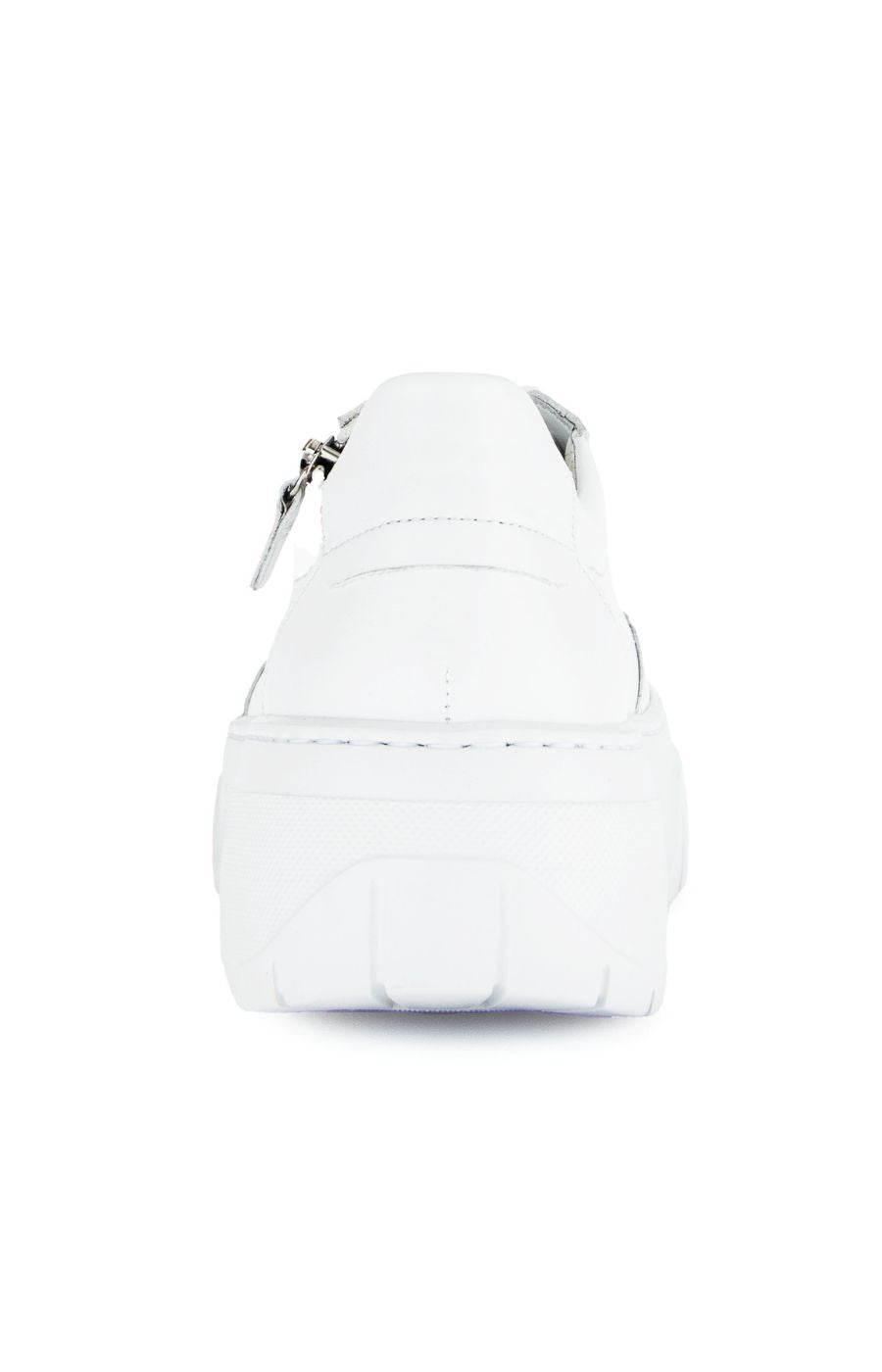 Gabor Zip Trainer in White