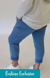 Grace Jogger in Blue