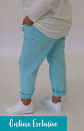 Grace Jogger in Light Blue