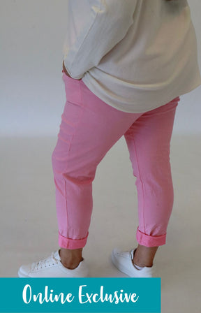 Grace Jogger in Pink