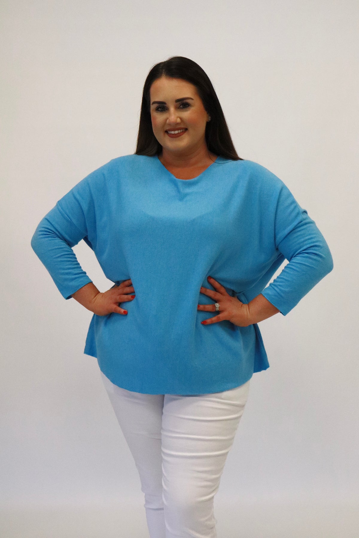 Dana Jumper in Light Blue