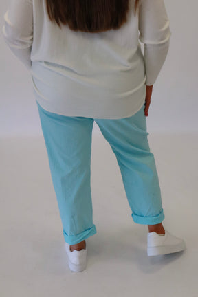 Grace Jogger in Light Blue