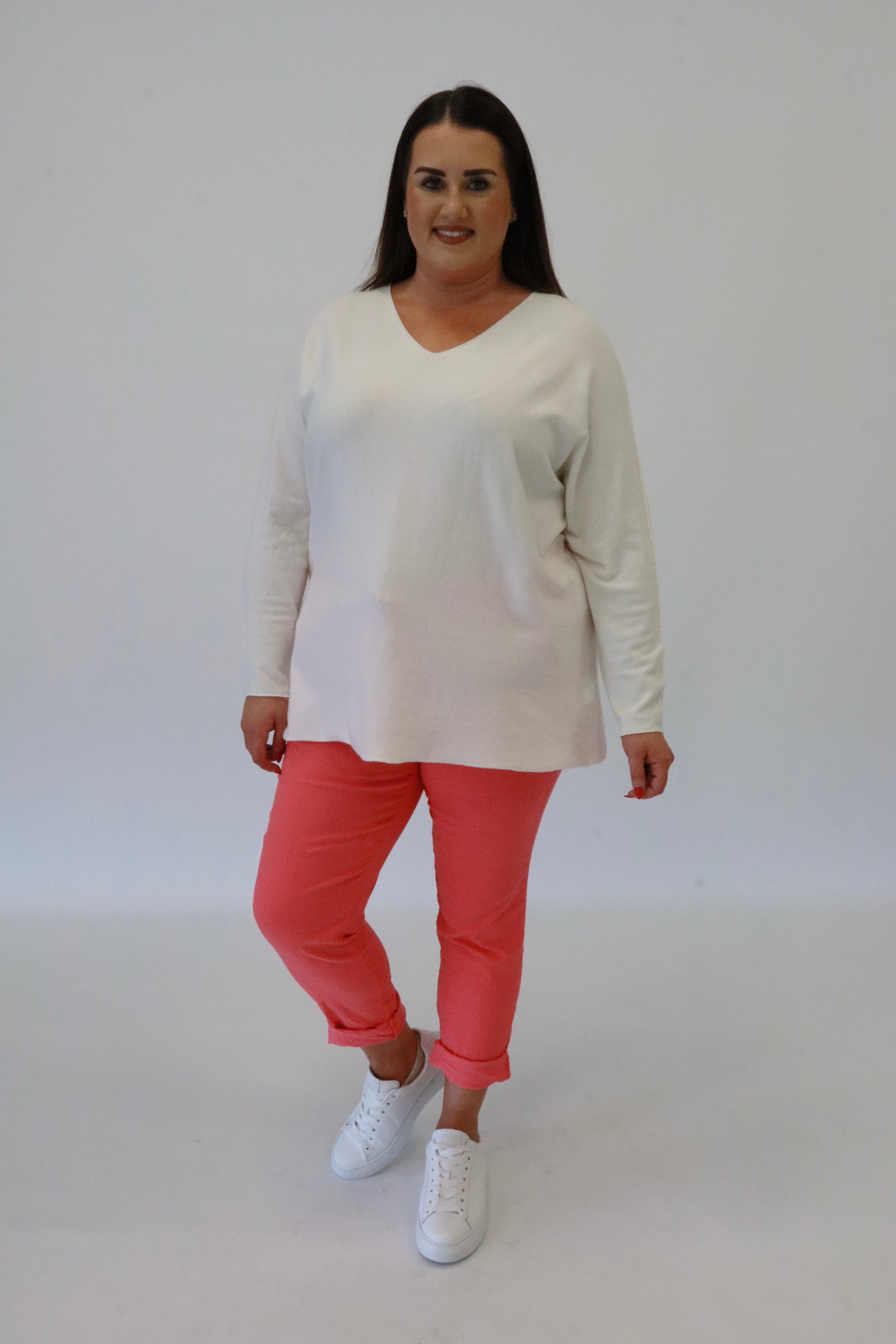 Grace Jogger in Peach